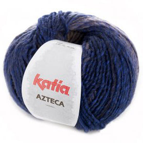 azteca wool katia navy blue