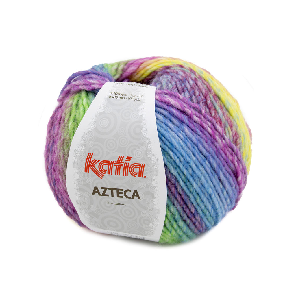 azteca wool katia rainbow bright